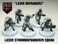 axis laser grenadiers